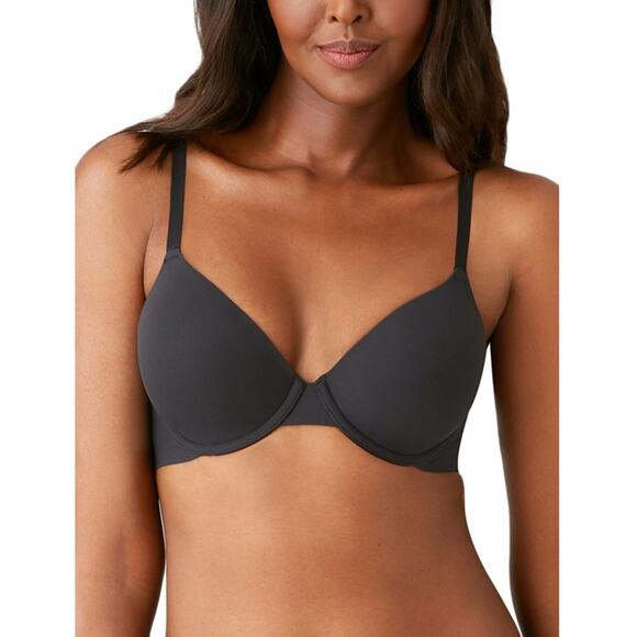 Wacoal Women's Black Comfort First Seamless Underwire T-Shirt Bra Size 32 C - Picture 1 of 5